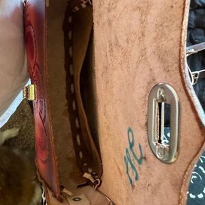 Mexican leather crossbody